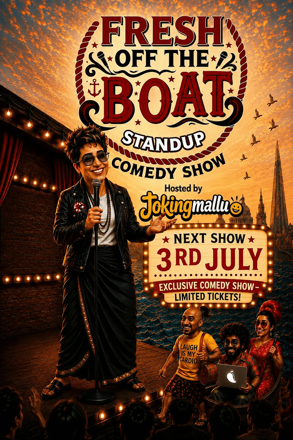 Fresh Off The Boat Standup Comedy Show